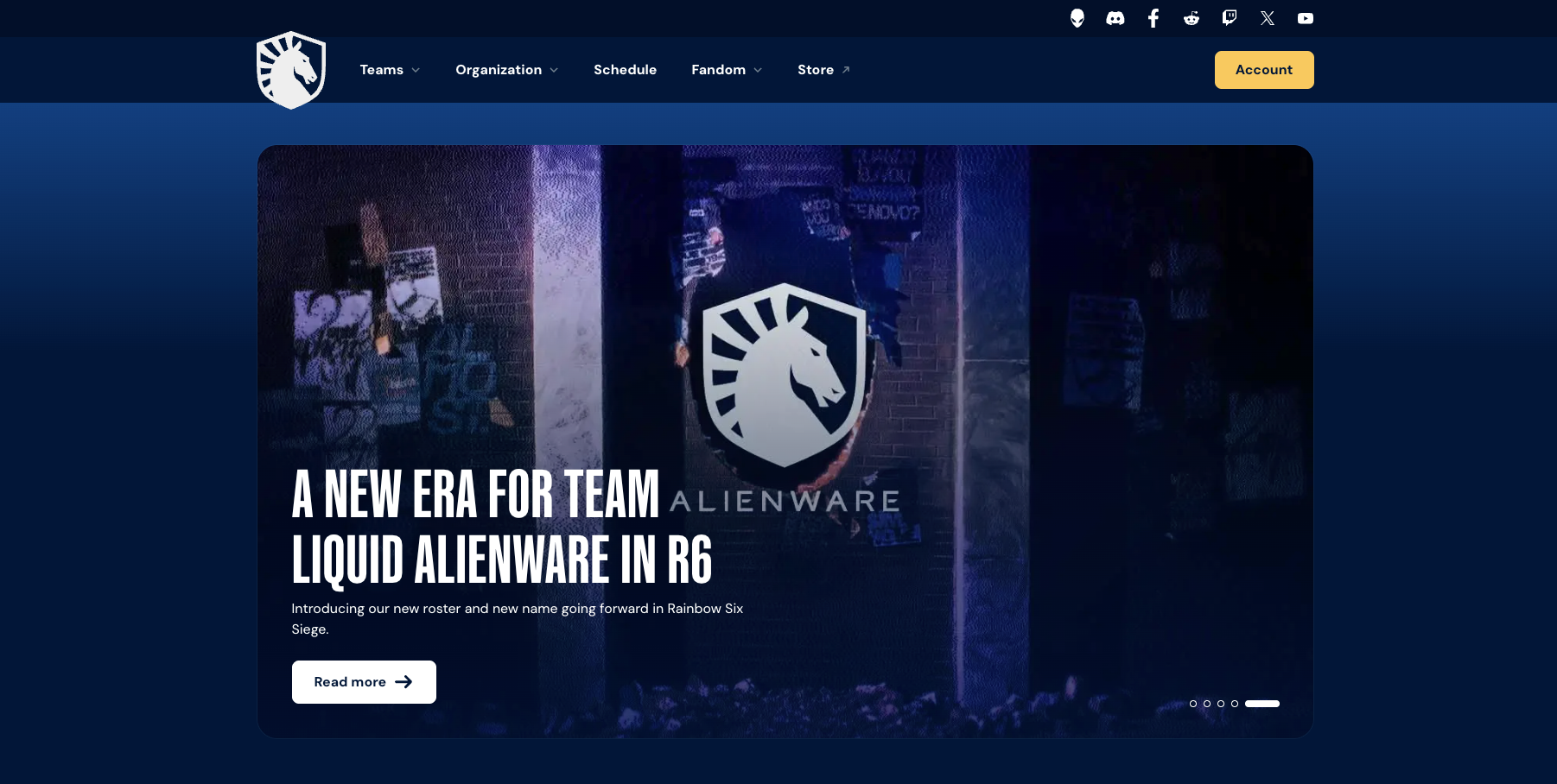 Team Liquid Page